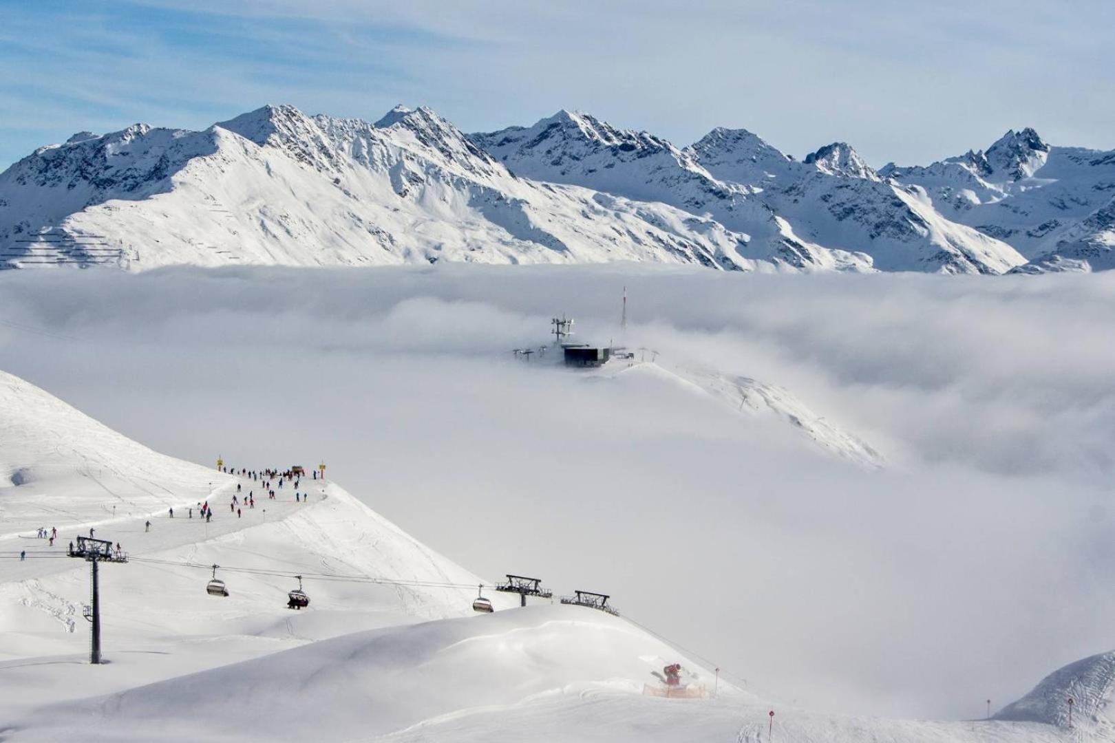 Chalet Alber Sankt Anton am Arlberg Bagian luar foto